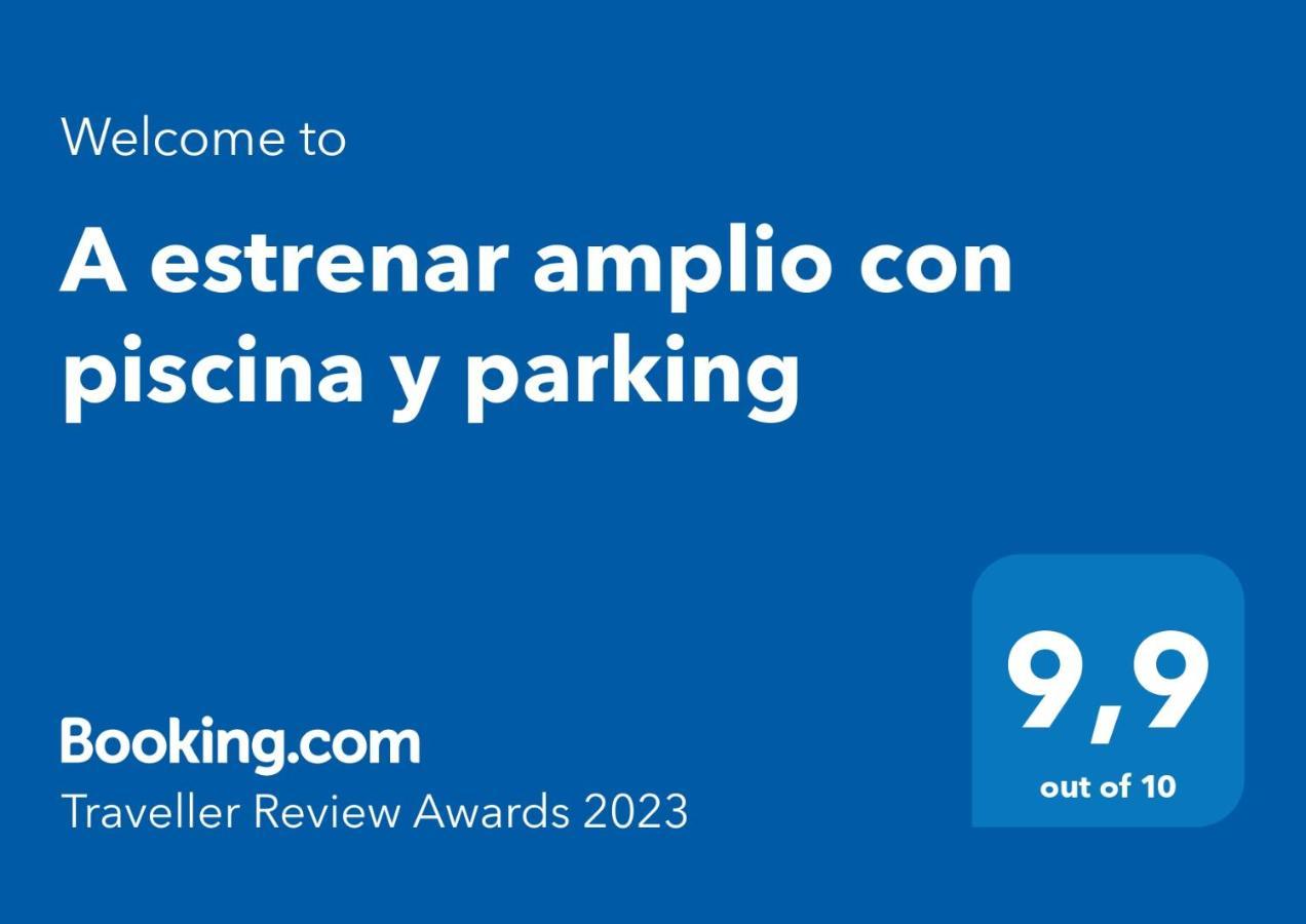 A Estrenar Amplio Con Piscina Y Parking Getxo Exterior foto